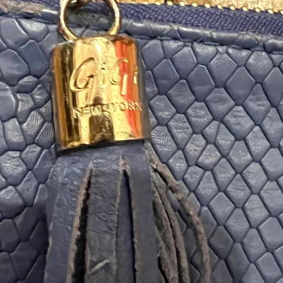 GIGI NEW YORK All In One Clutch Bag Embossed Python - Picture 4 of 9